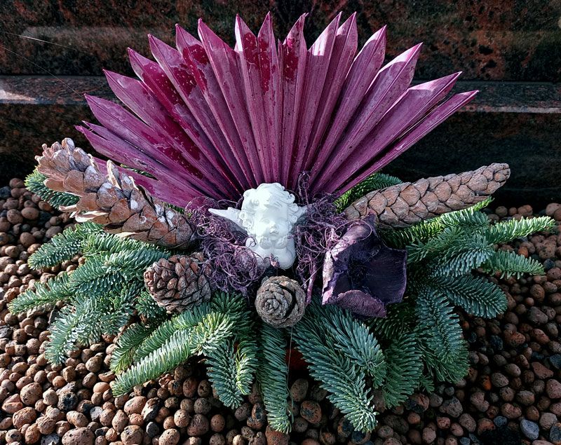 Gesteck zu Allerheiligen