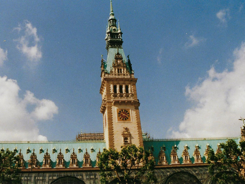 Im September 1993 wurde Achim Reichert Mitglied der Hamburgischen Bürgerschaft. Hier ein Blick auf das Rathaus.