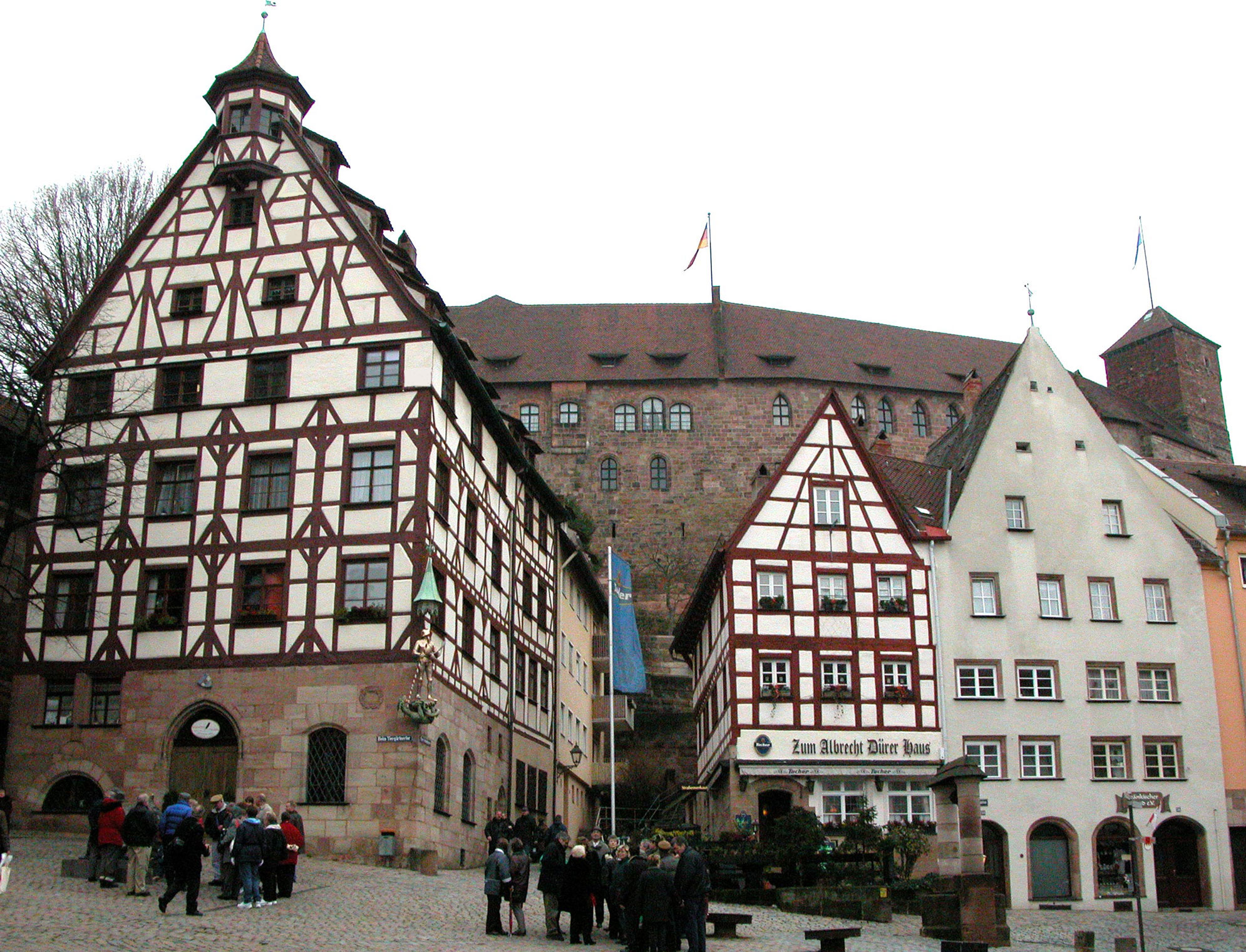 Achim Reichert war in Nürnberg ab 1971 für die TE KA DE Fernmeldeanlagen GmbH tätig. Hier ein Blick auf die Kaiserburg.